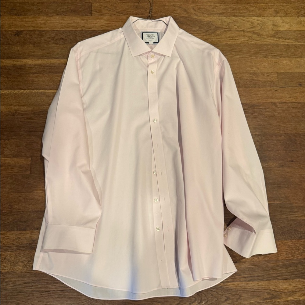 Charles Tyrwhitt Light Pink Dress Shirt